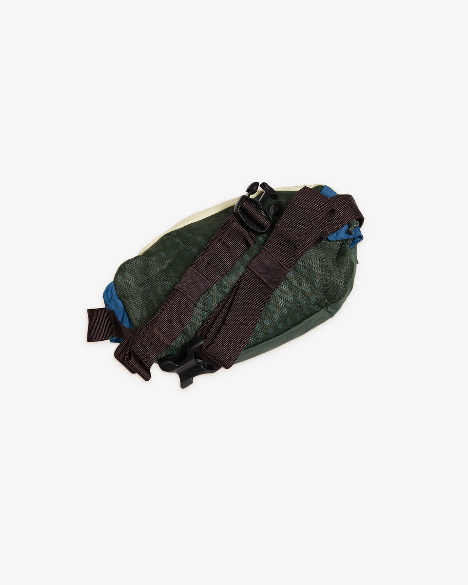 Patagonia Terravia Mini Hip Pack 1L / Patchwork: Snowmelt Blue