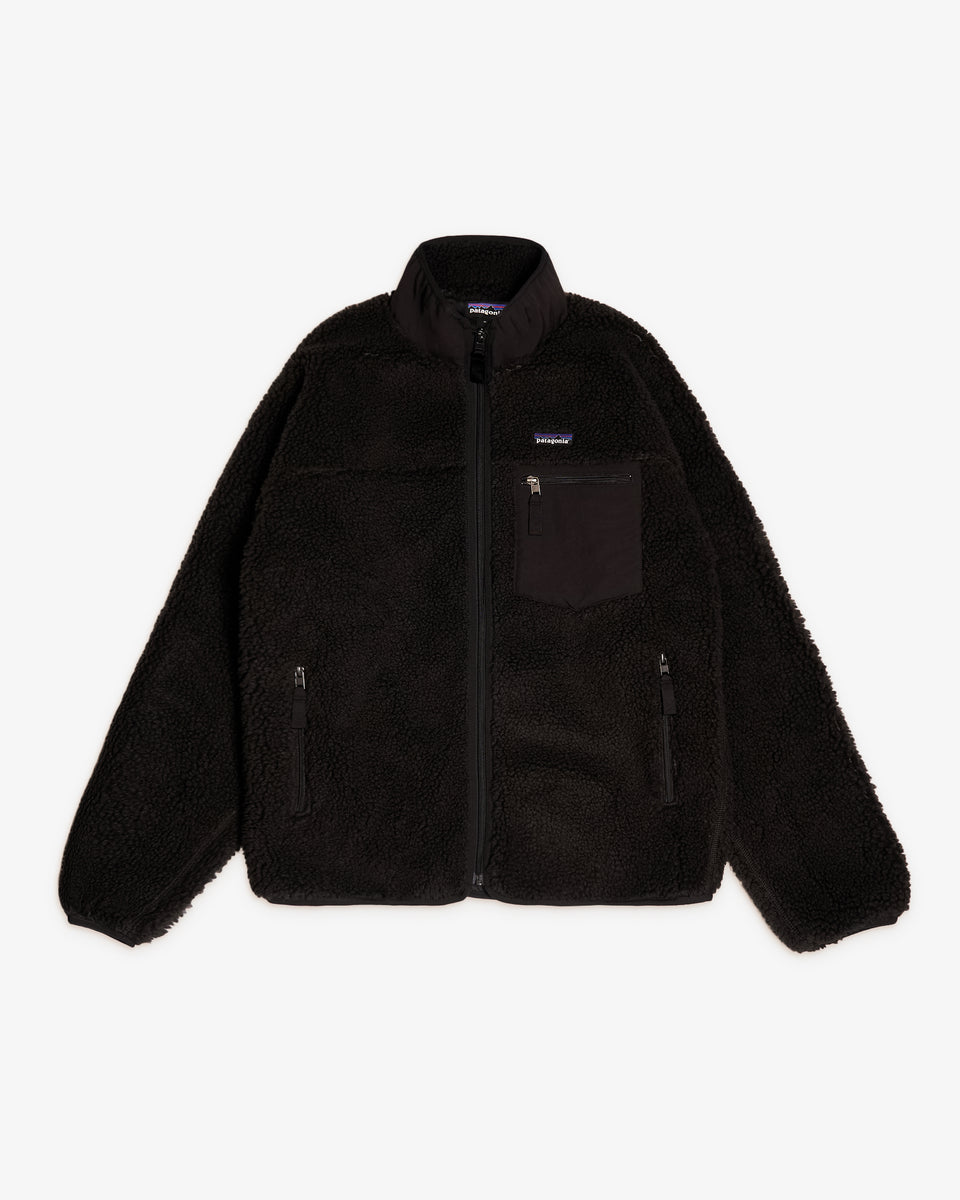 Patagonia Men's Classic Retro-X Fleece Jacket / Black – FRONT 11201