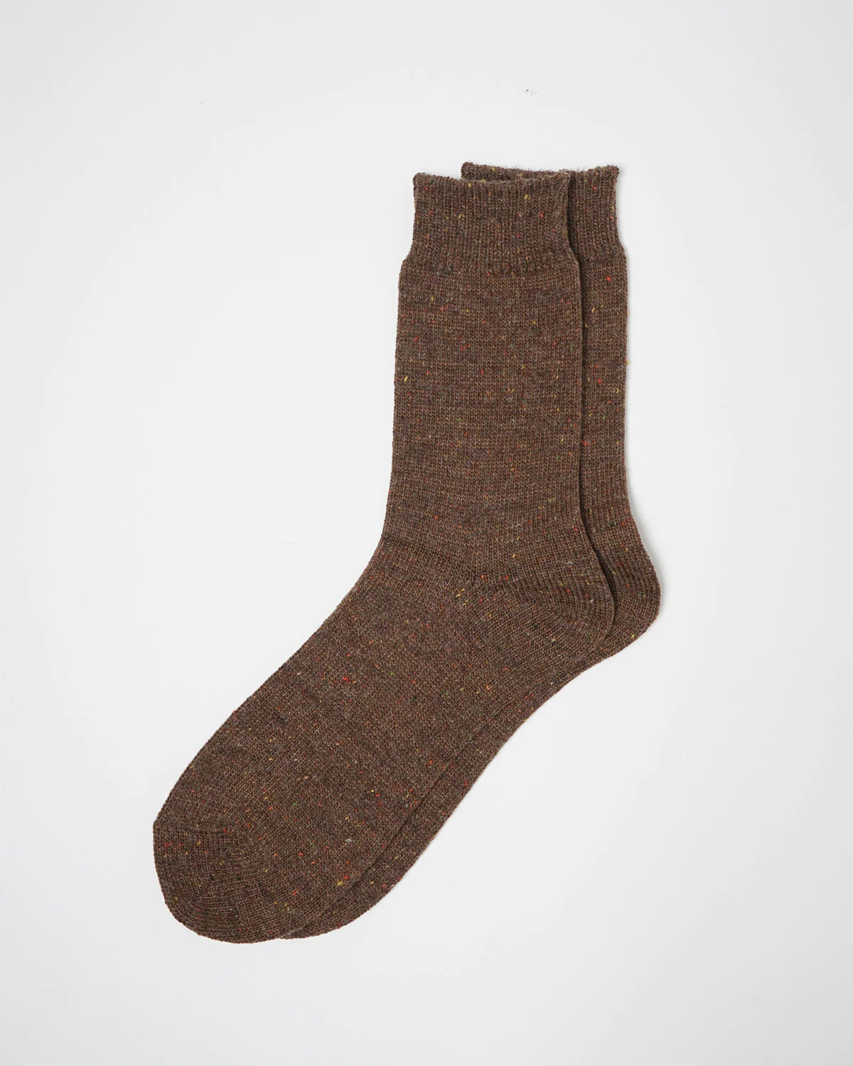 Wool Nep Socks /Brown
