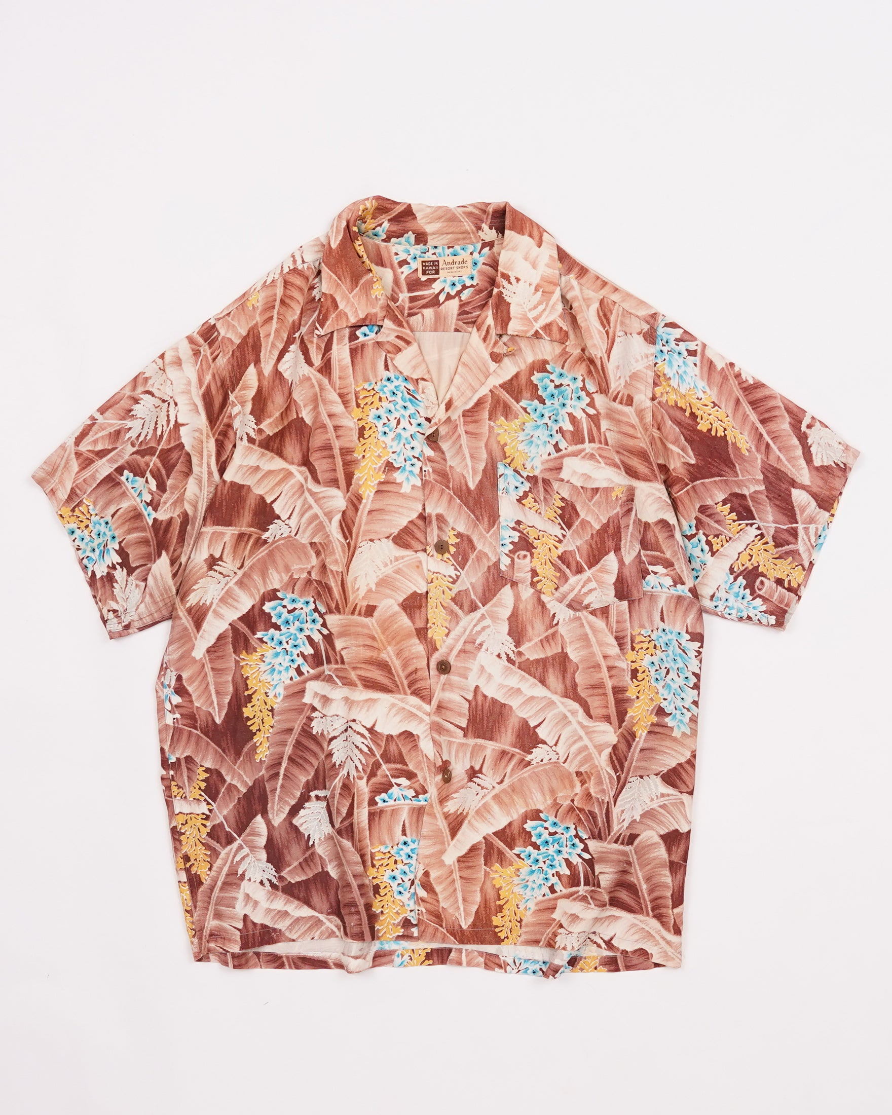 1940's50's ANDRADE Hawaiian Shirt
