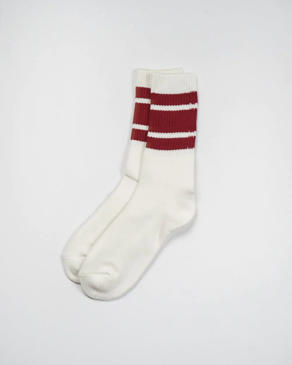 Striped Socks/ Burgundy