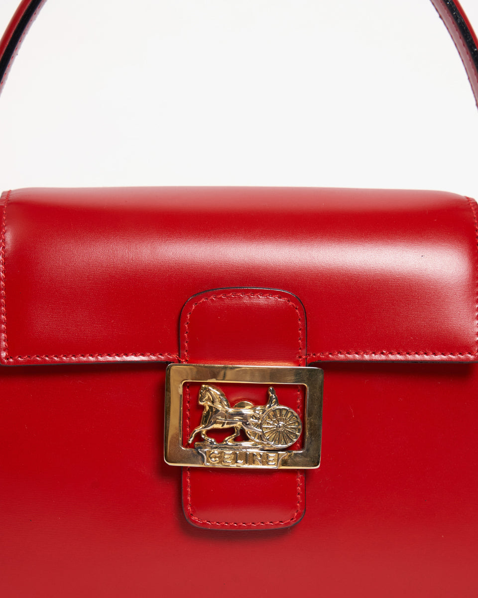 Celine Red Handbag – FRONT 11201