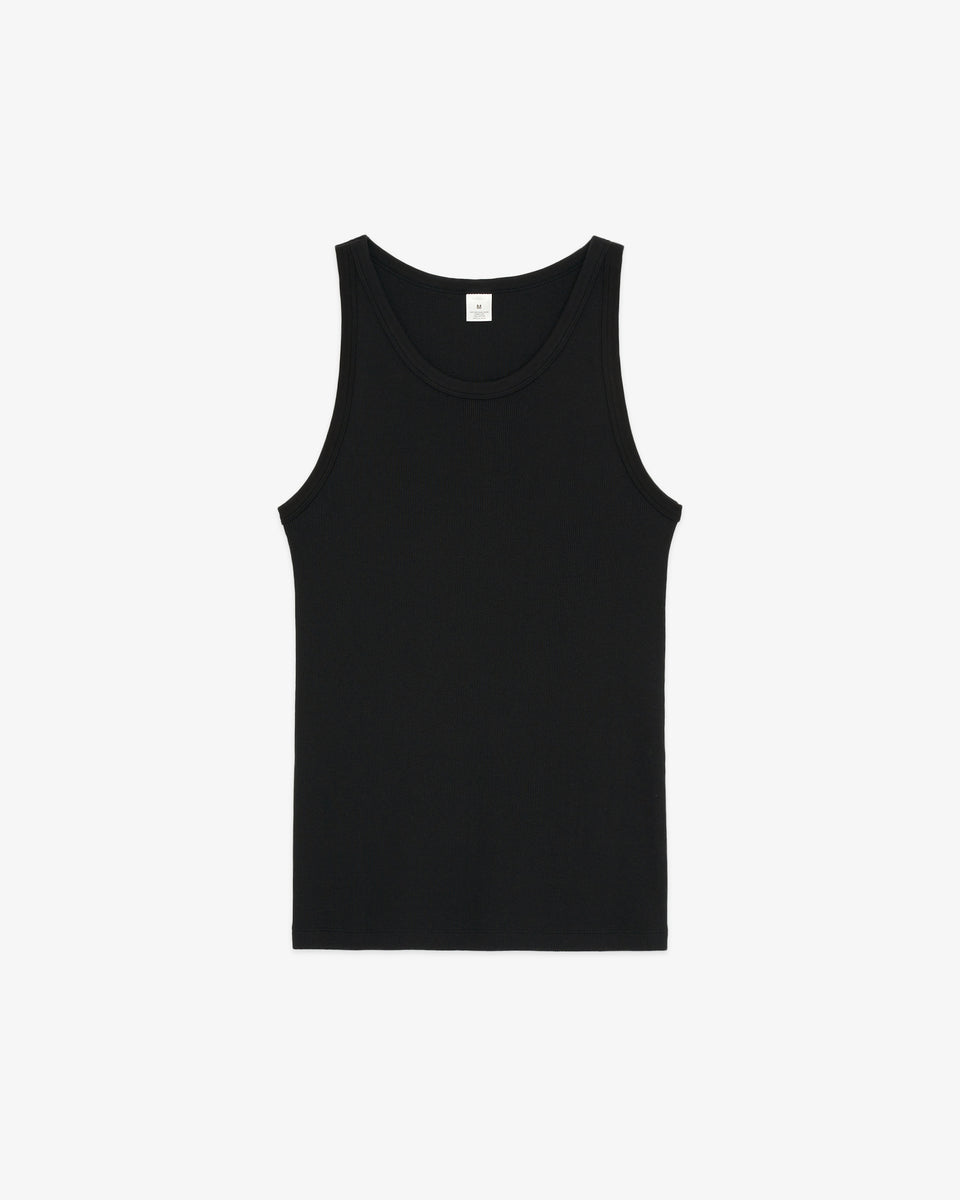 Men's Rib Tank Top – FRONT 11201