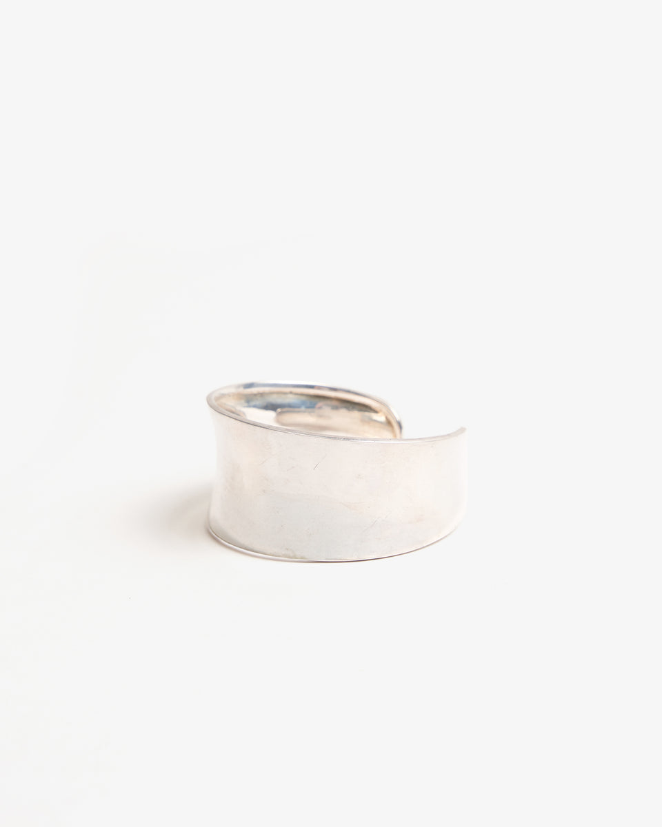 Silver Cuff Bracelet – FRONT 11201