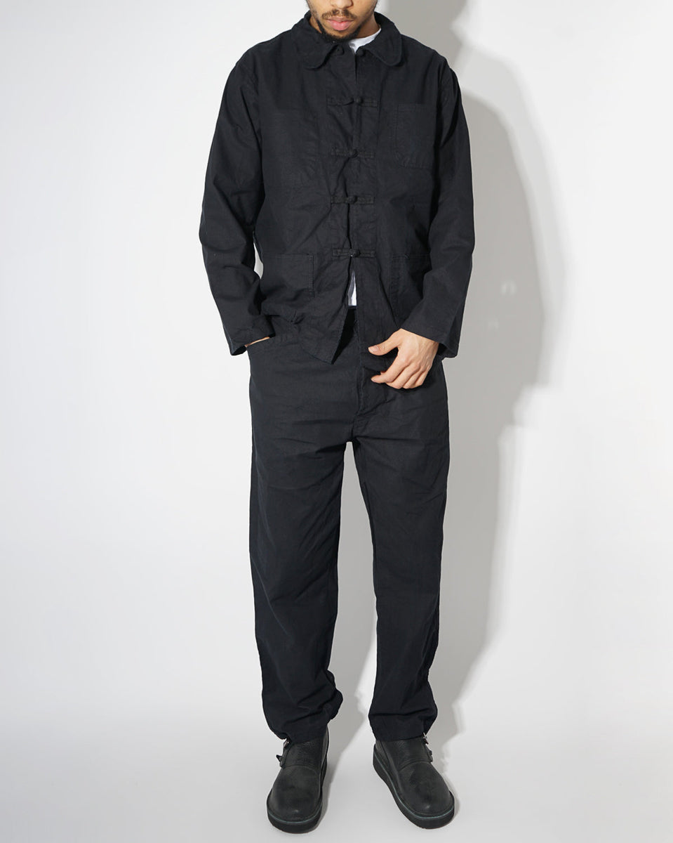 French China Work Jacket / Black – FRONT 11201