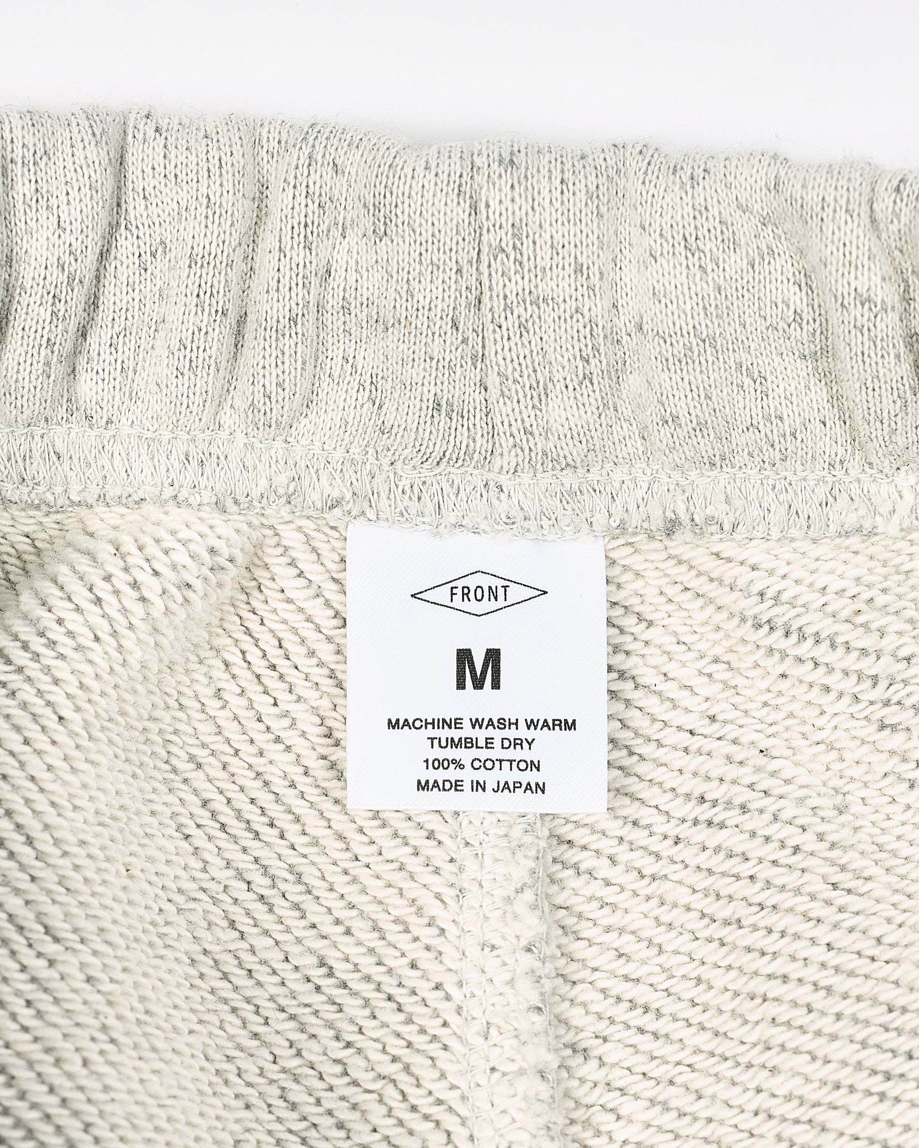 FRONT11201 Original Loop Knitting Sweat Pants