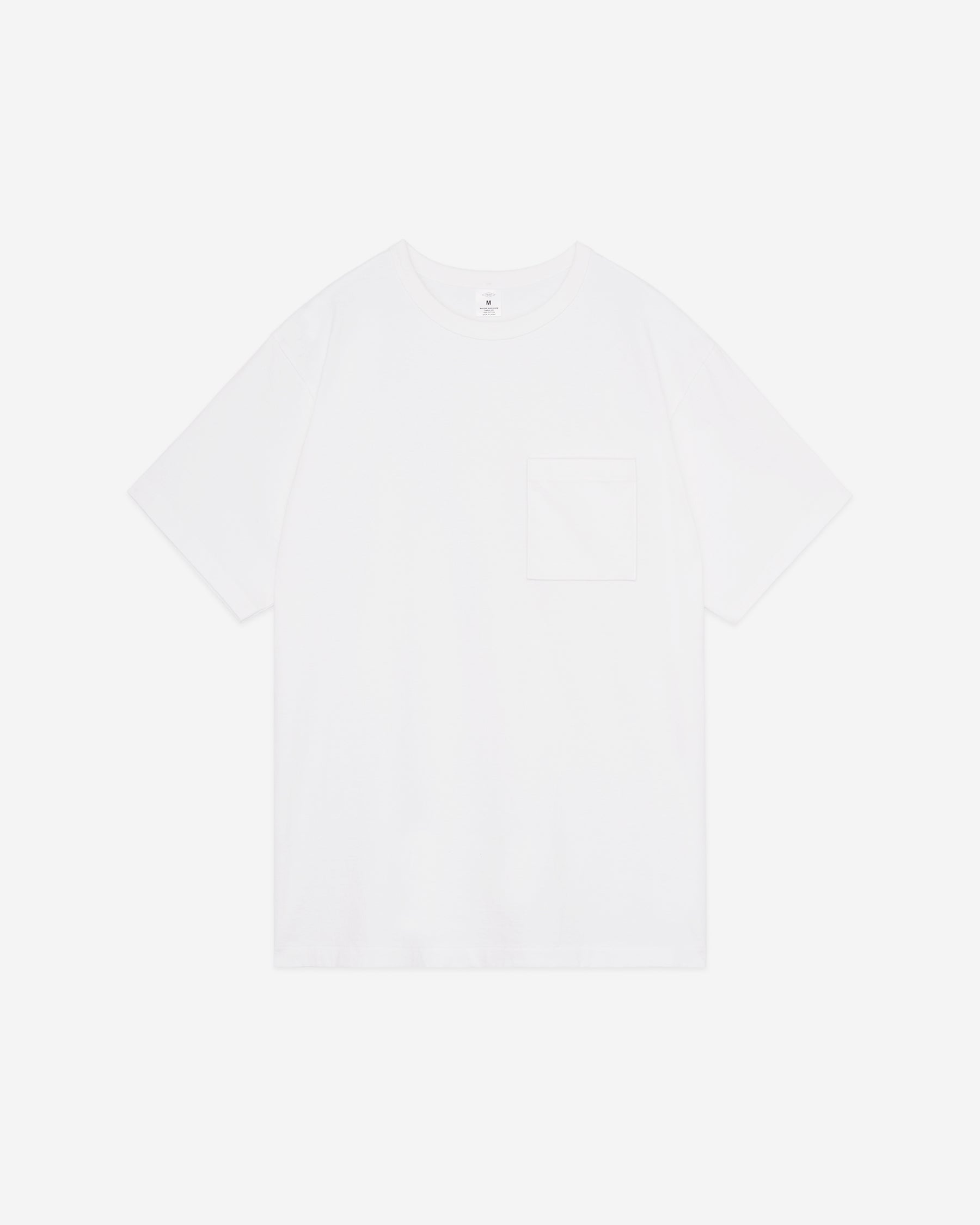 Heavy-weight Pocket T-shirts White
