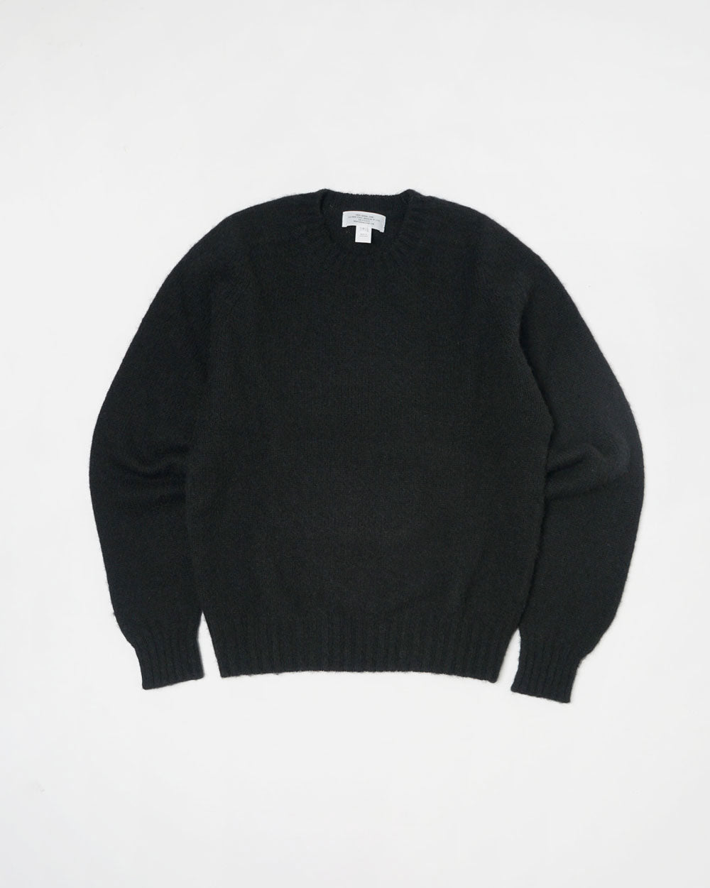 FGS Originals Shetland Shaggy Dog Wool Sweater (Black)