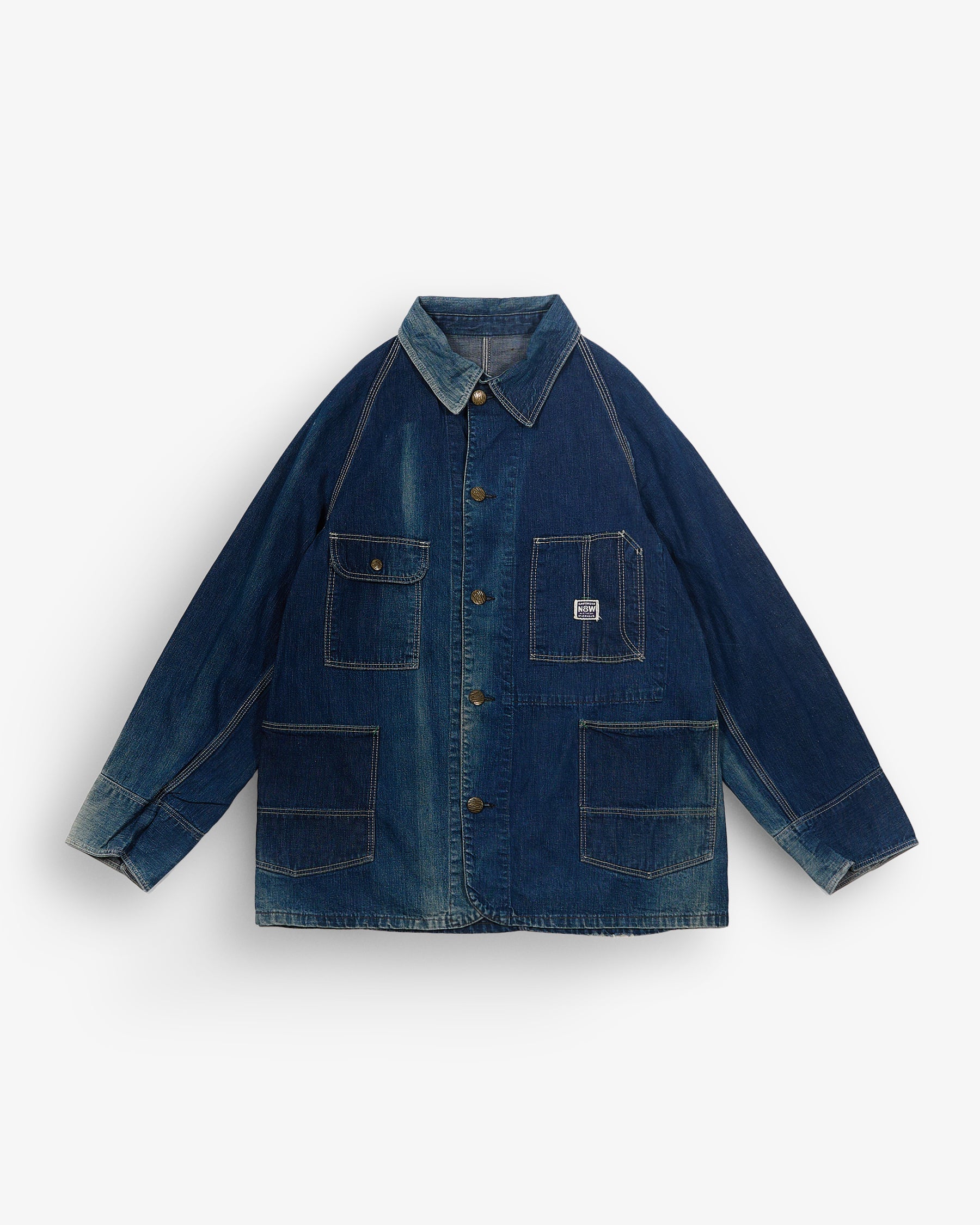 1930'S N&W Denim Coverall – FRONT 11201