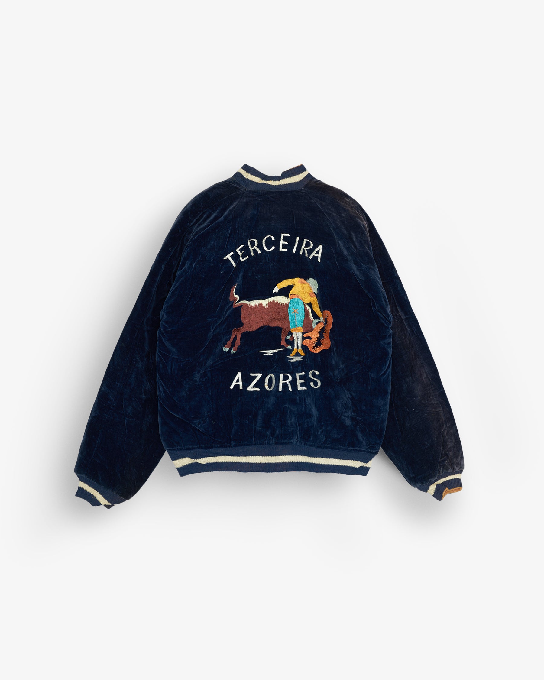 1950-60'S SOUVENIR JACKET BULL – FRONT 11201