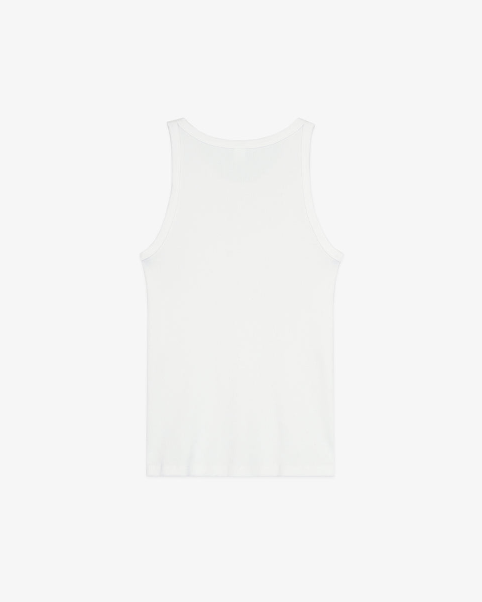 Men's 2-Pack Rib Tank Top White – FRONT 11201