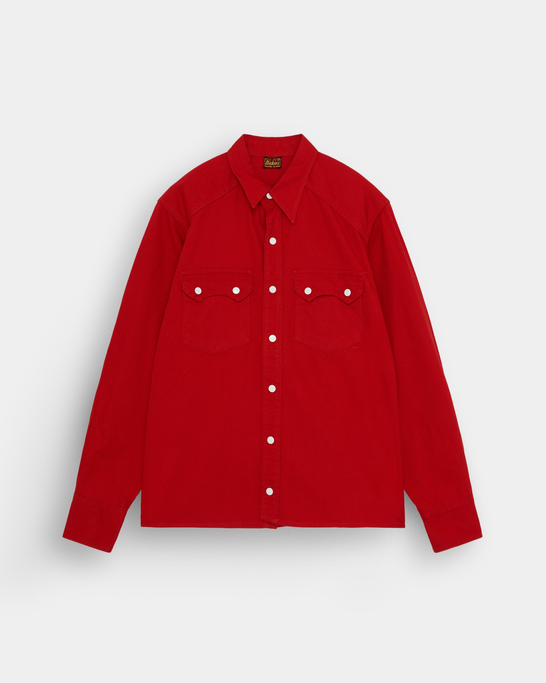 1950'S Dickies Red Western Shirt