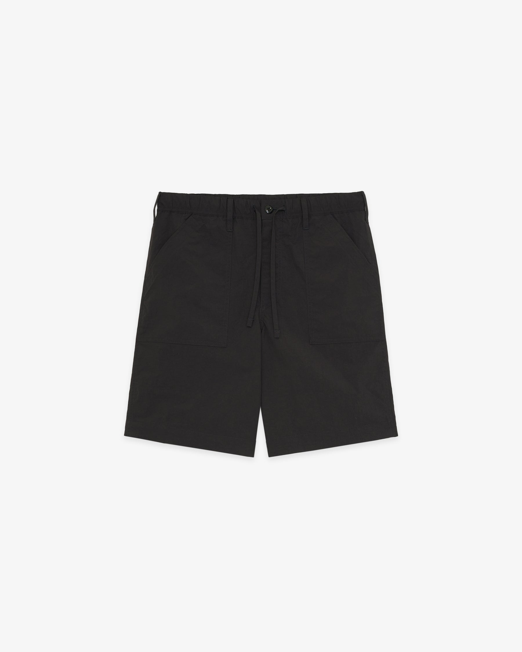 Nylon Easy Fatigue Shorts/ Black