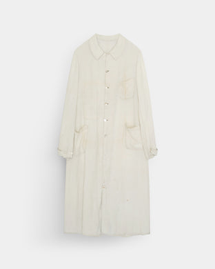 1920-30'S White Linen Coat