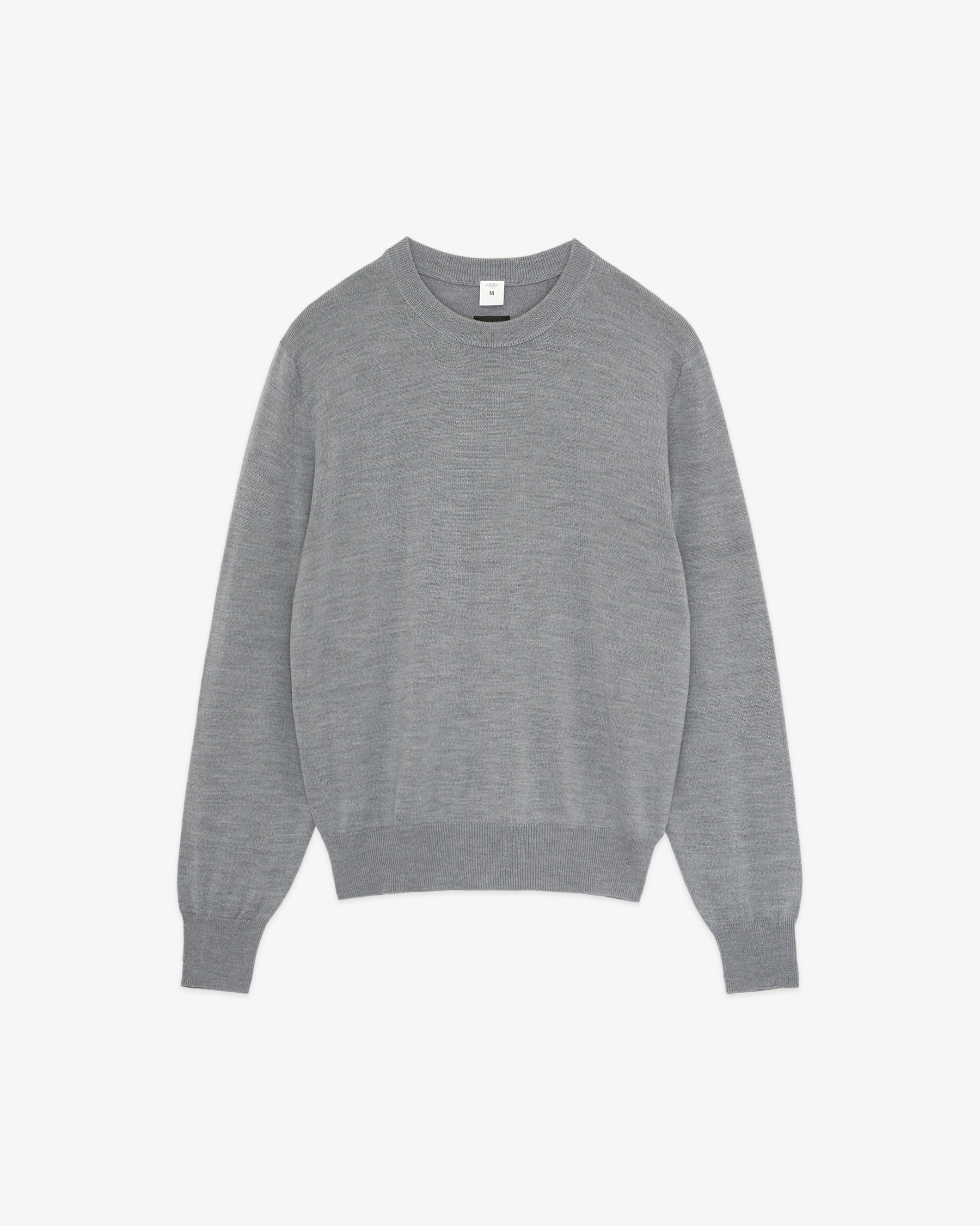 REDE W-G Merino Wool Crew Sweater/ Gray