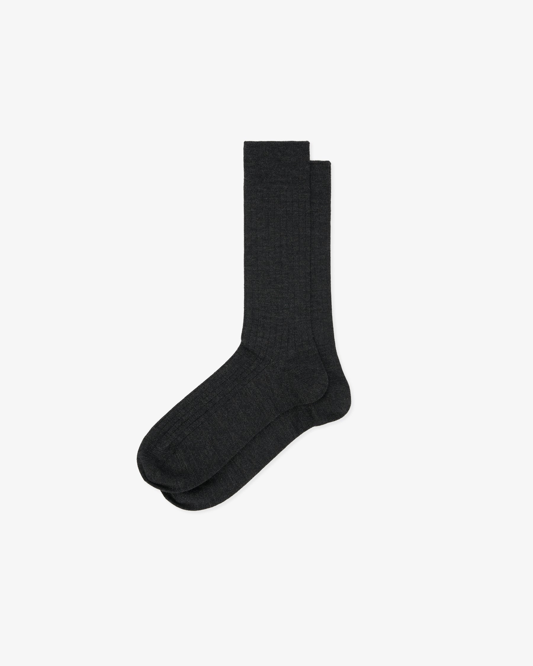 Merino Wool Socks/ Black
