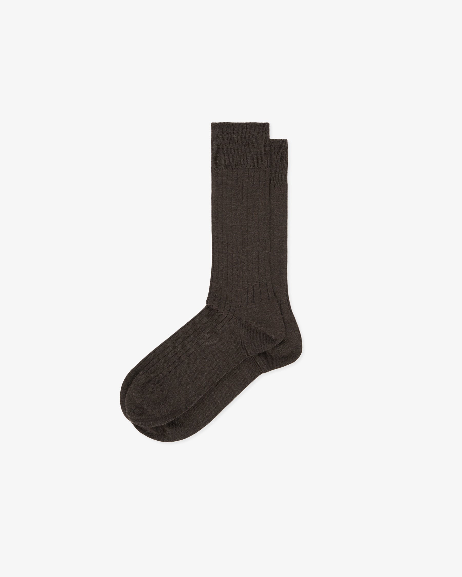 Merino Wool Socks/ Brown
