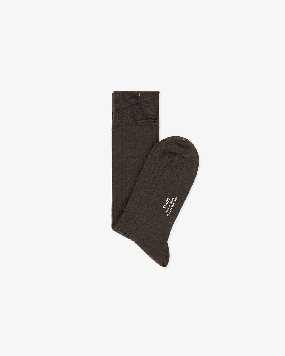 Glitter Socks / Beige x Gold – FRONT 11201