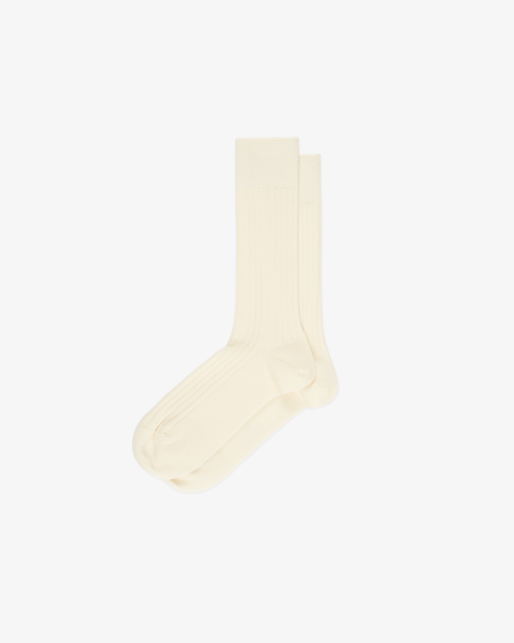 Merino Wool Socks/ Ivory