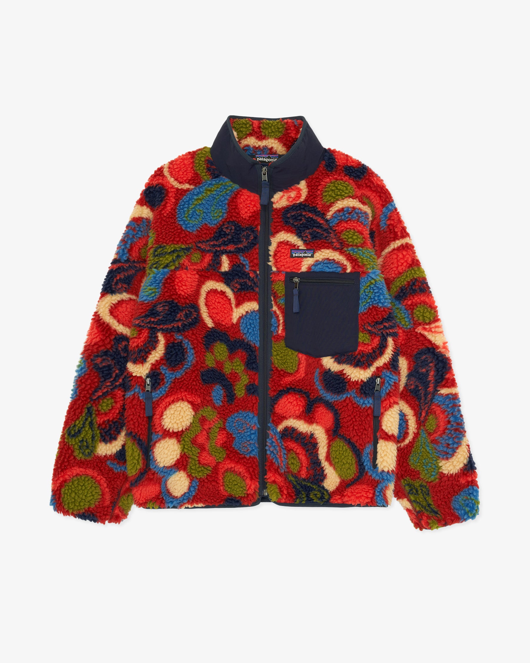 Patagonia W's Classic Retro-X Jacket / River River: Amanita Red