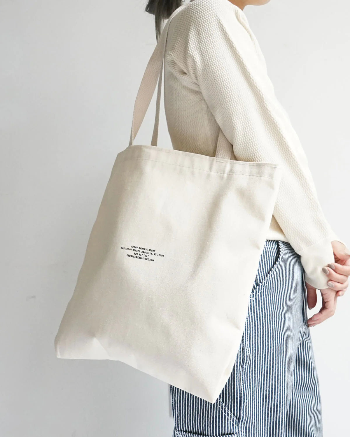 FGS Original Flat Tote Bag / Natural