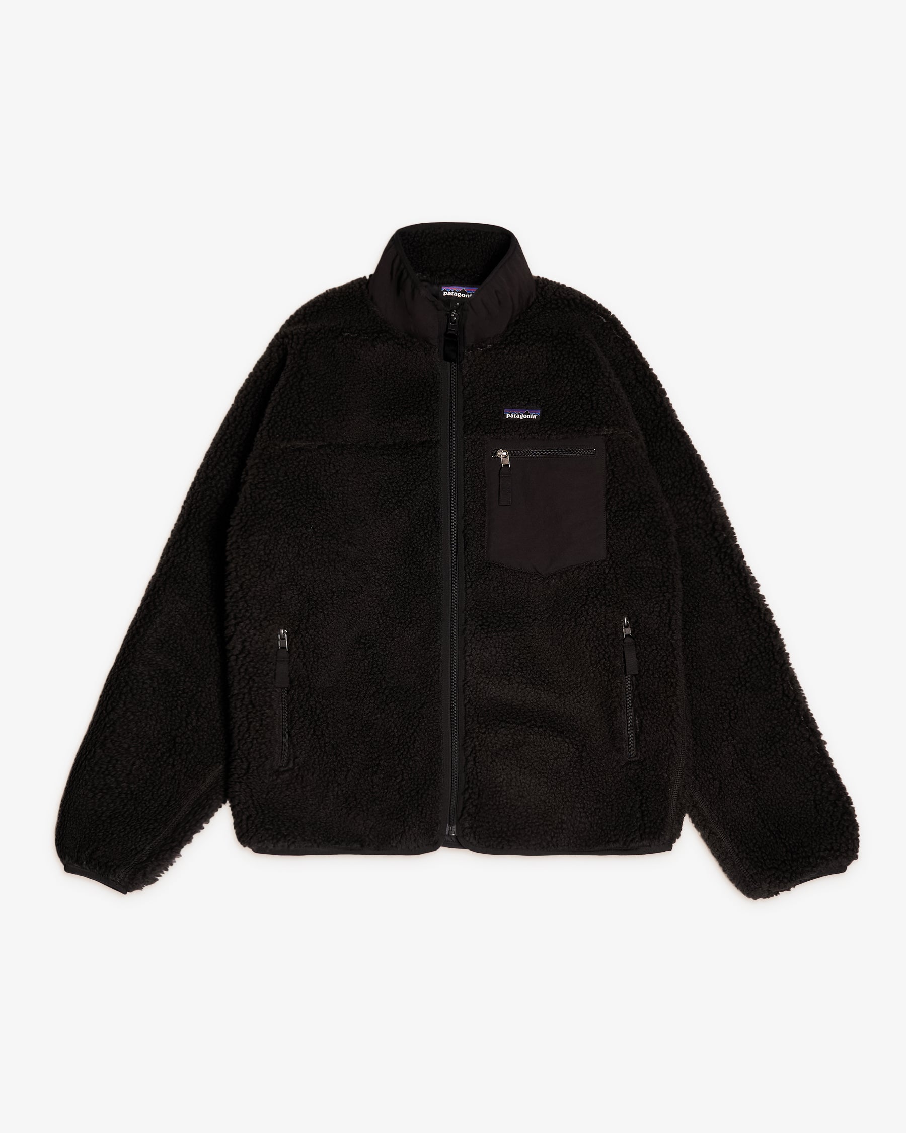 Patagonia Men's Classic Retro-X Fleece Jacket / Black – FRONT 11201