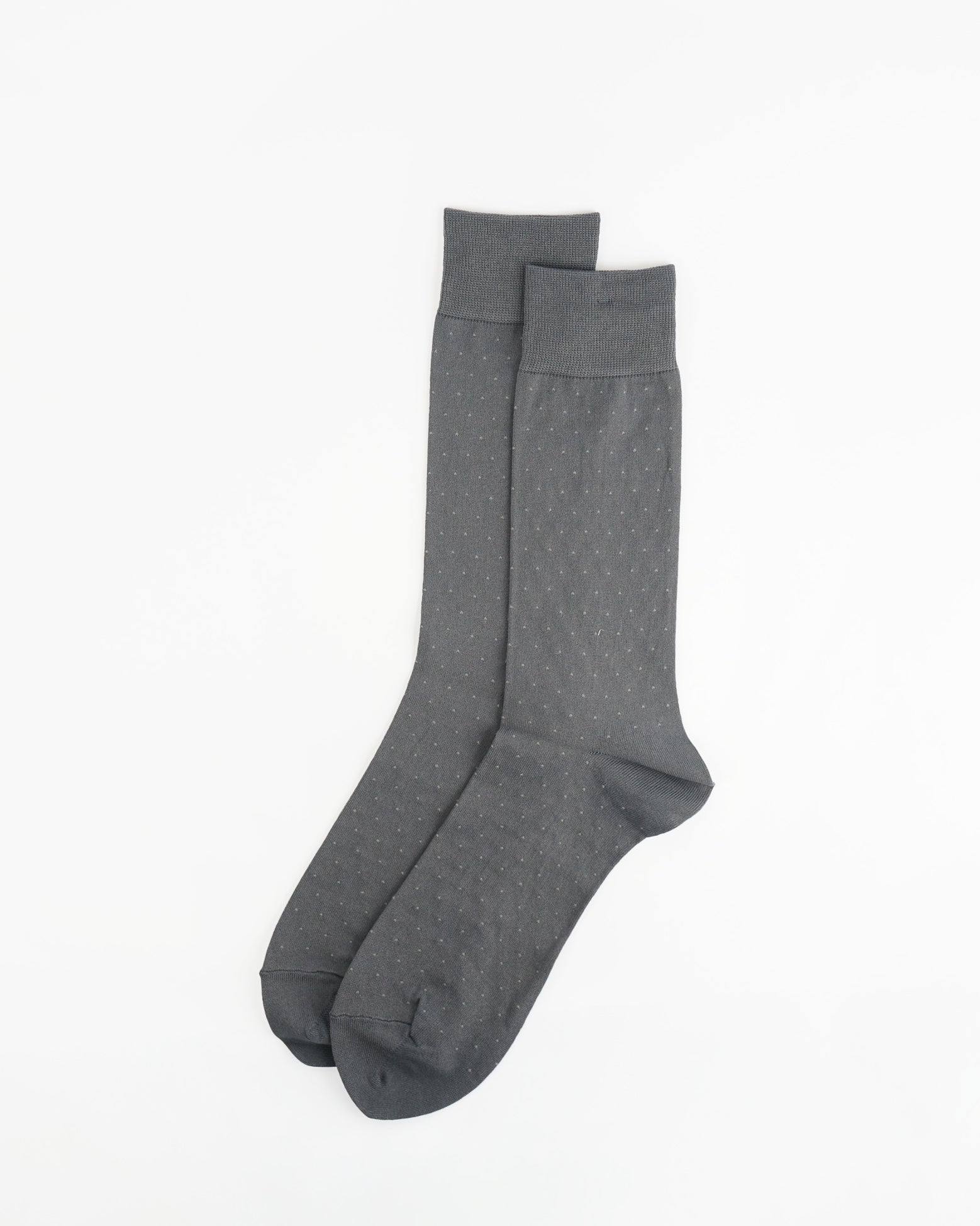 Polka Dot Socks/ Gray