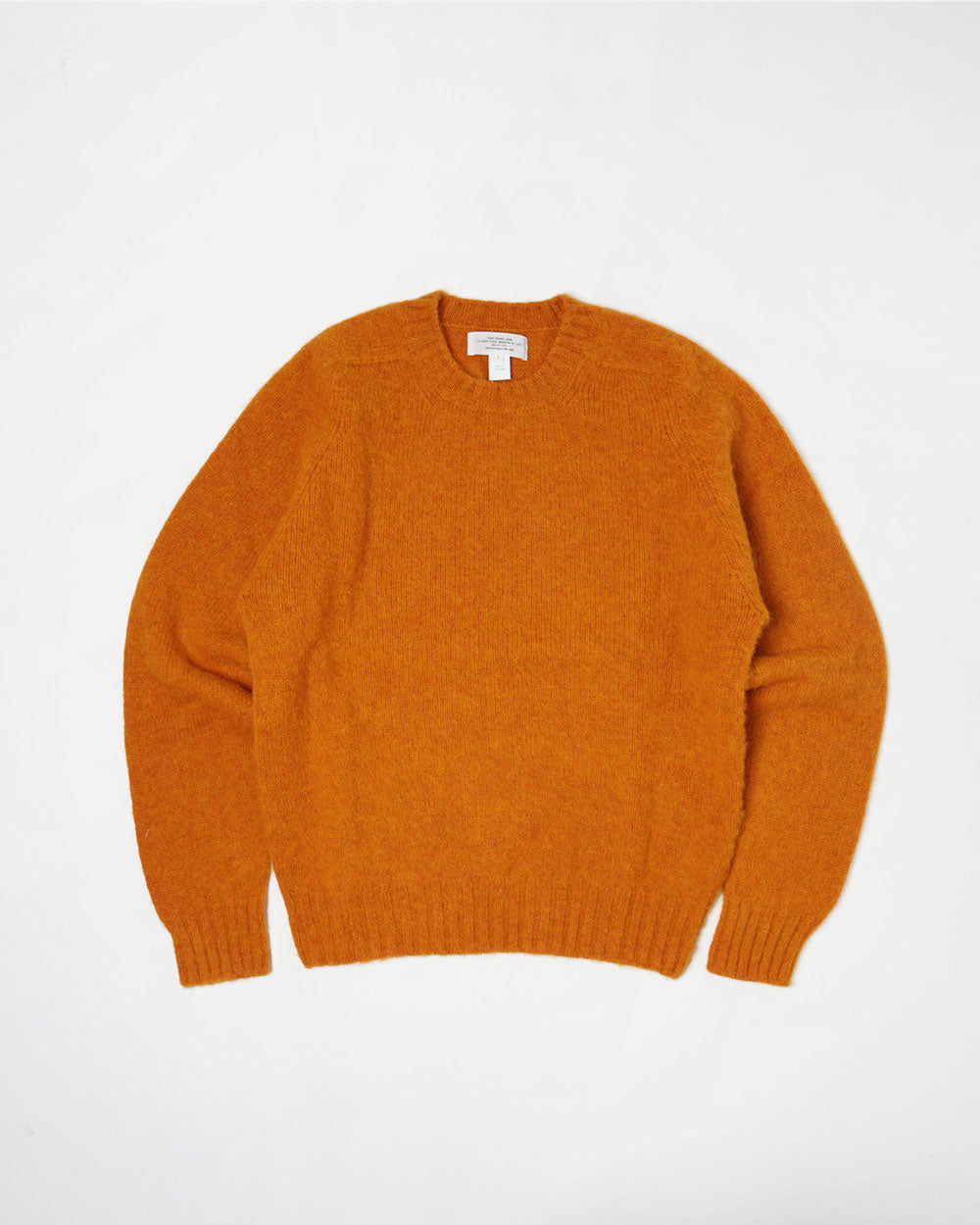 FGS Originals Shetland Shaggy Dog Wool Sweater (Orange)