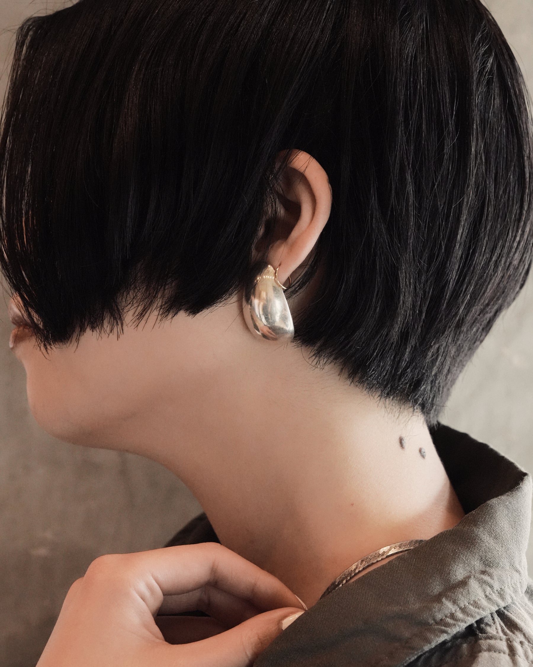 Silver Earring – FRONT 11201