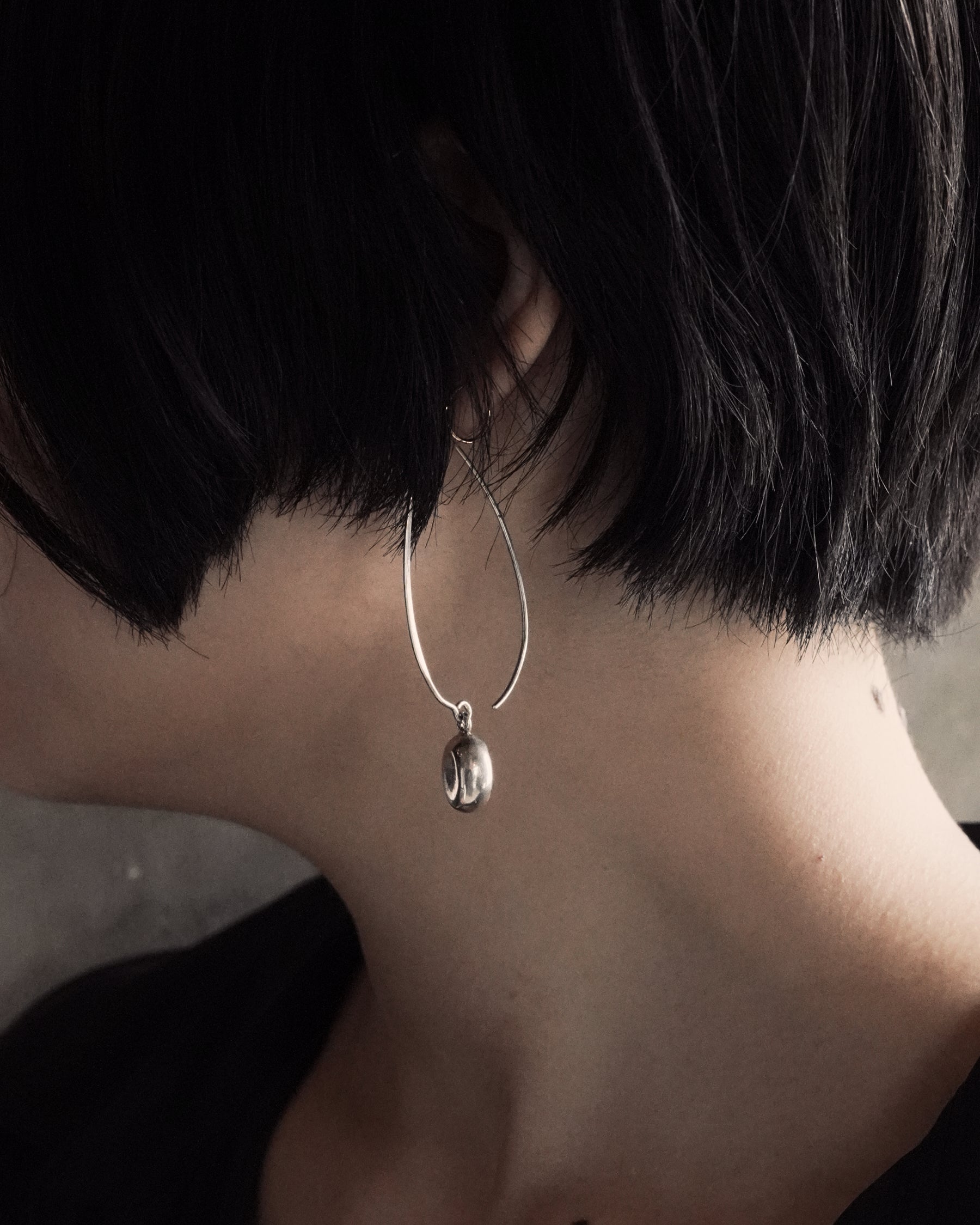 Silver Earring – FRONT 11201