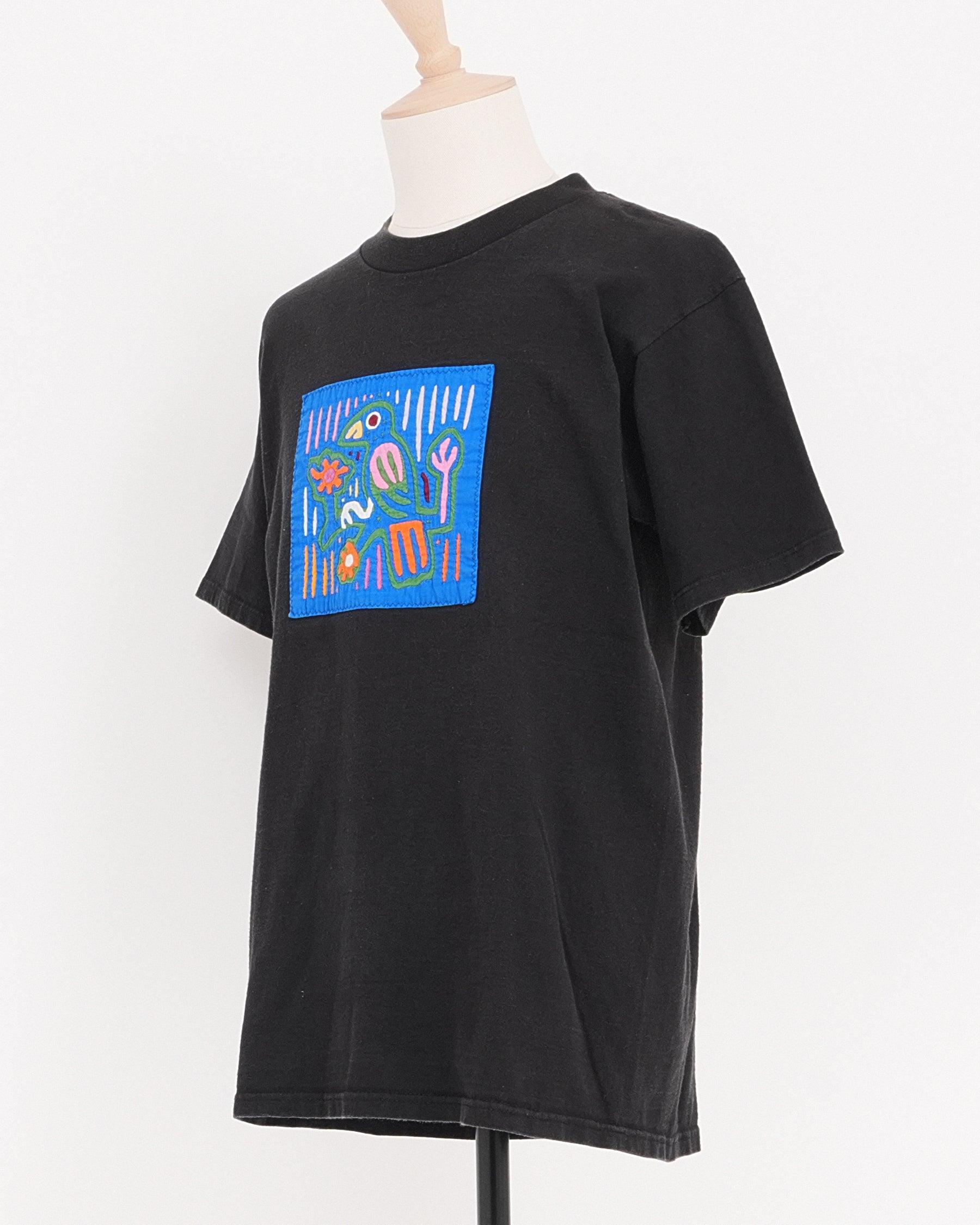 Mola Fabric Embroidery T-shirt