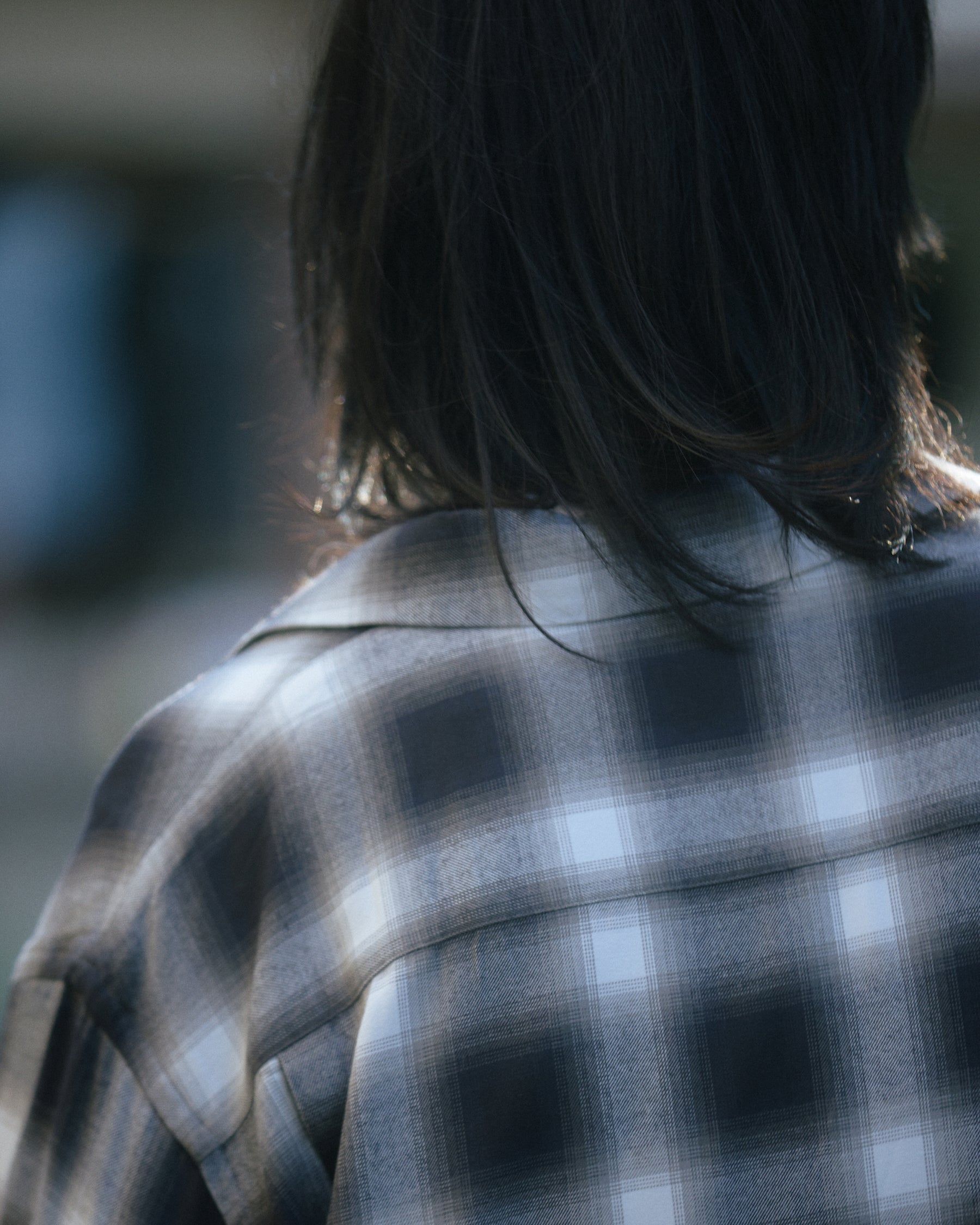 FRONT 11201 Original Ombre Check Shirt Made in Japan