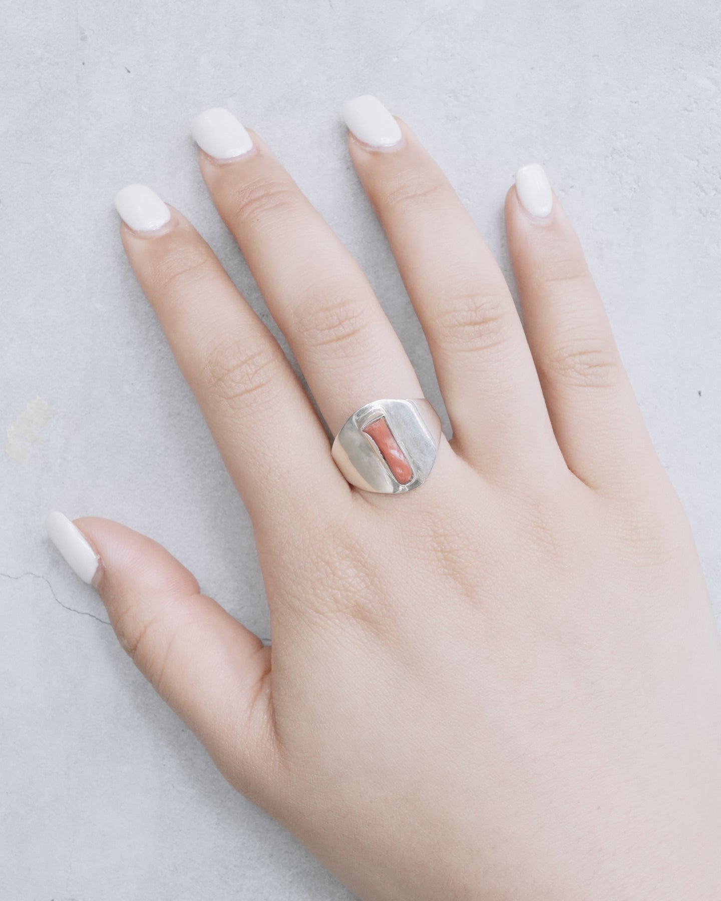 Silver Ring: Size16