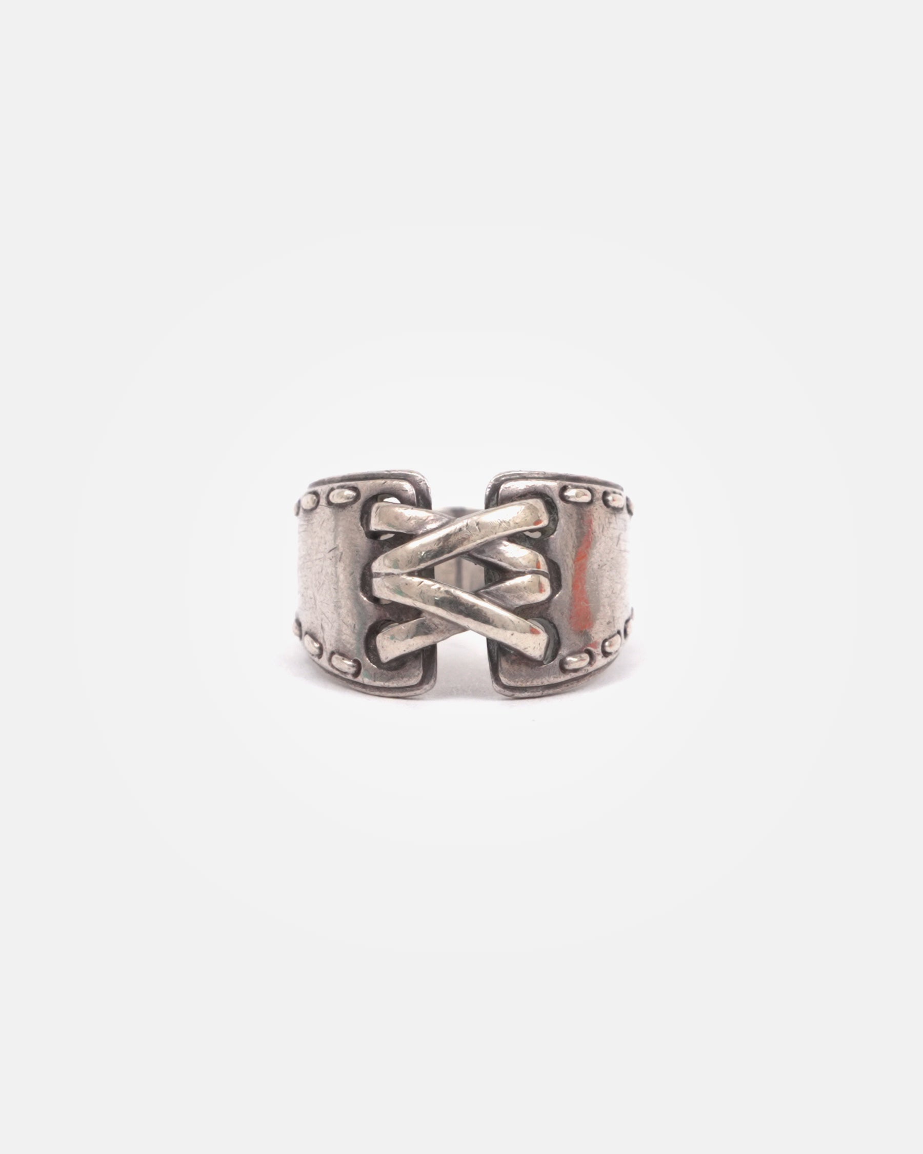HERMES Silver Ring: Size8.5