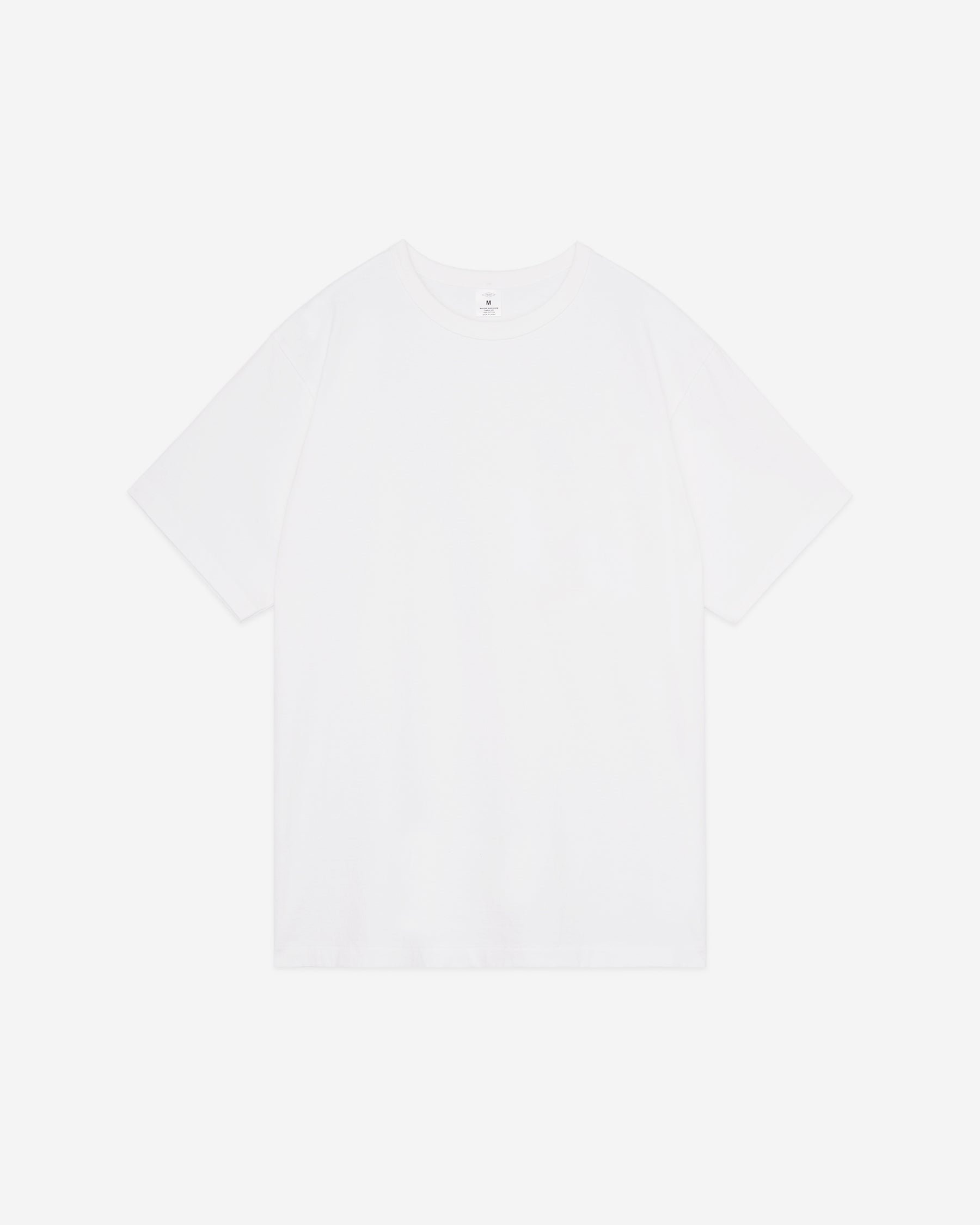 Heavy-weight No-Pocket T-shirts White
