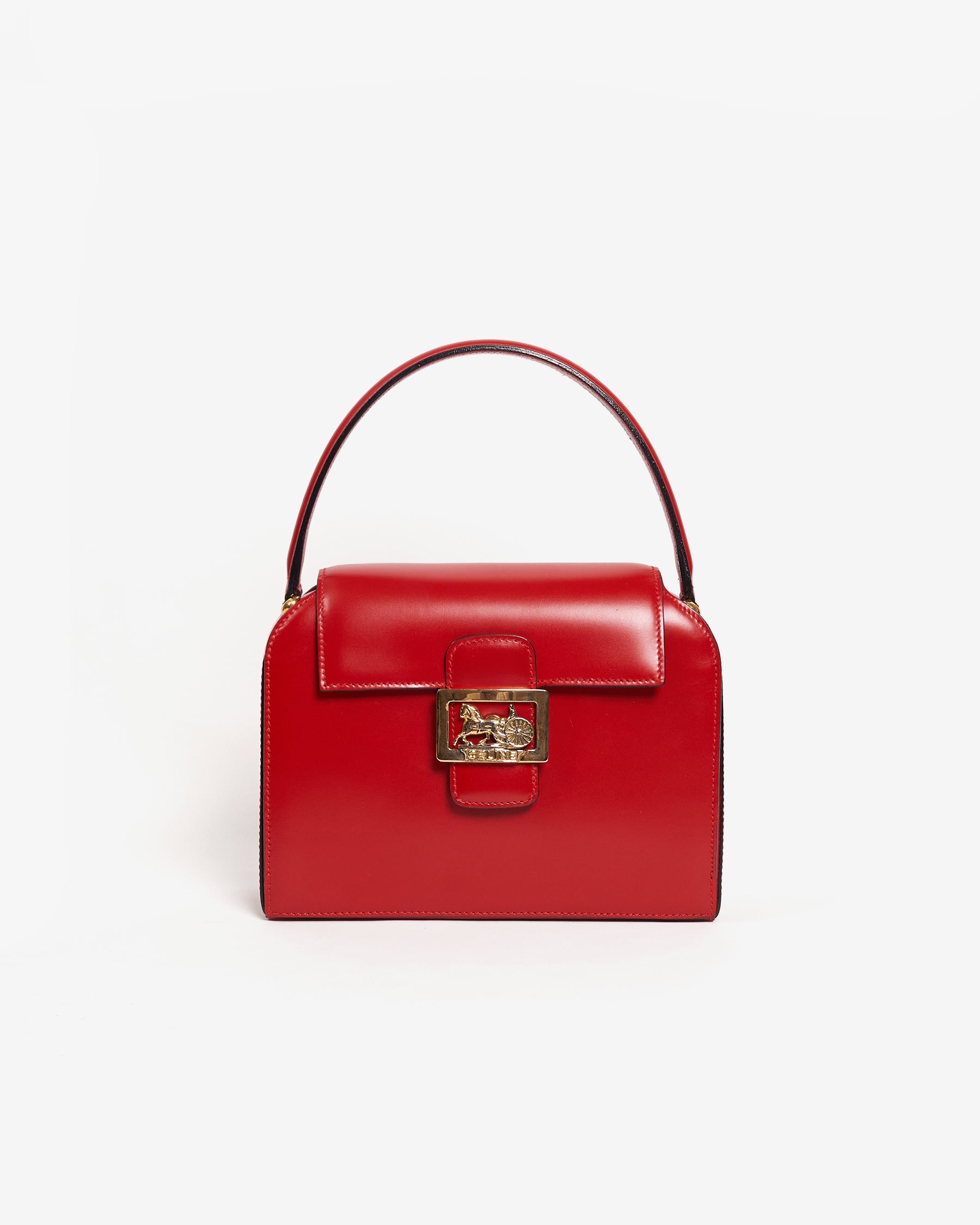 Celine Red Handbag – FRONT 11201