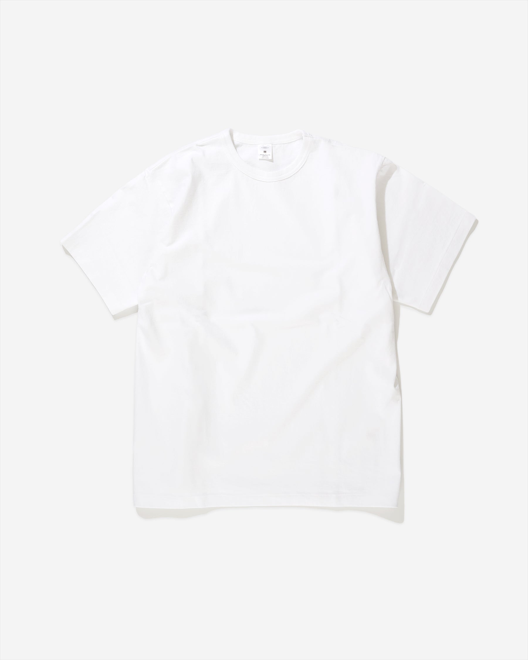 Heavy-weight No-Pocket T-shirts White – FRONT 11201