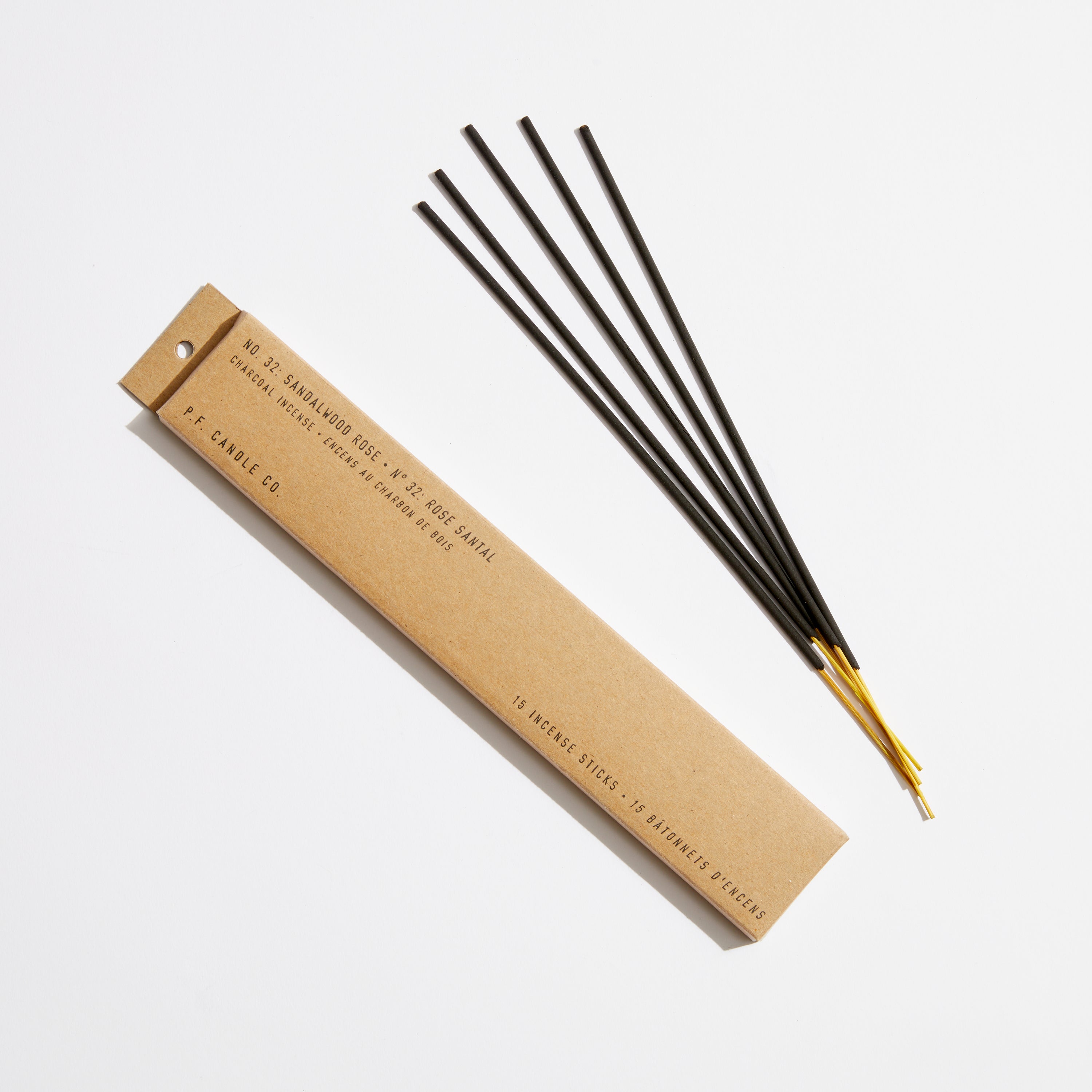 P.F. Incense Sticks #32 SANDALWOOD ROSE