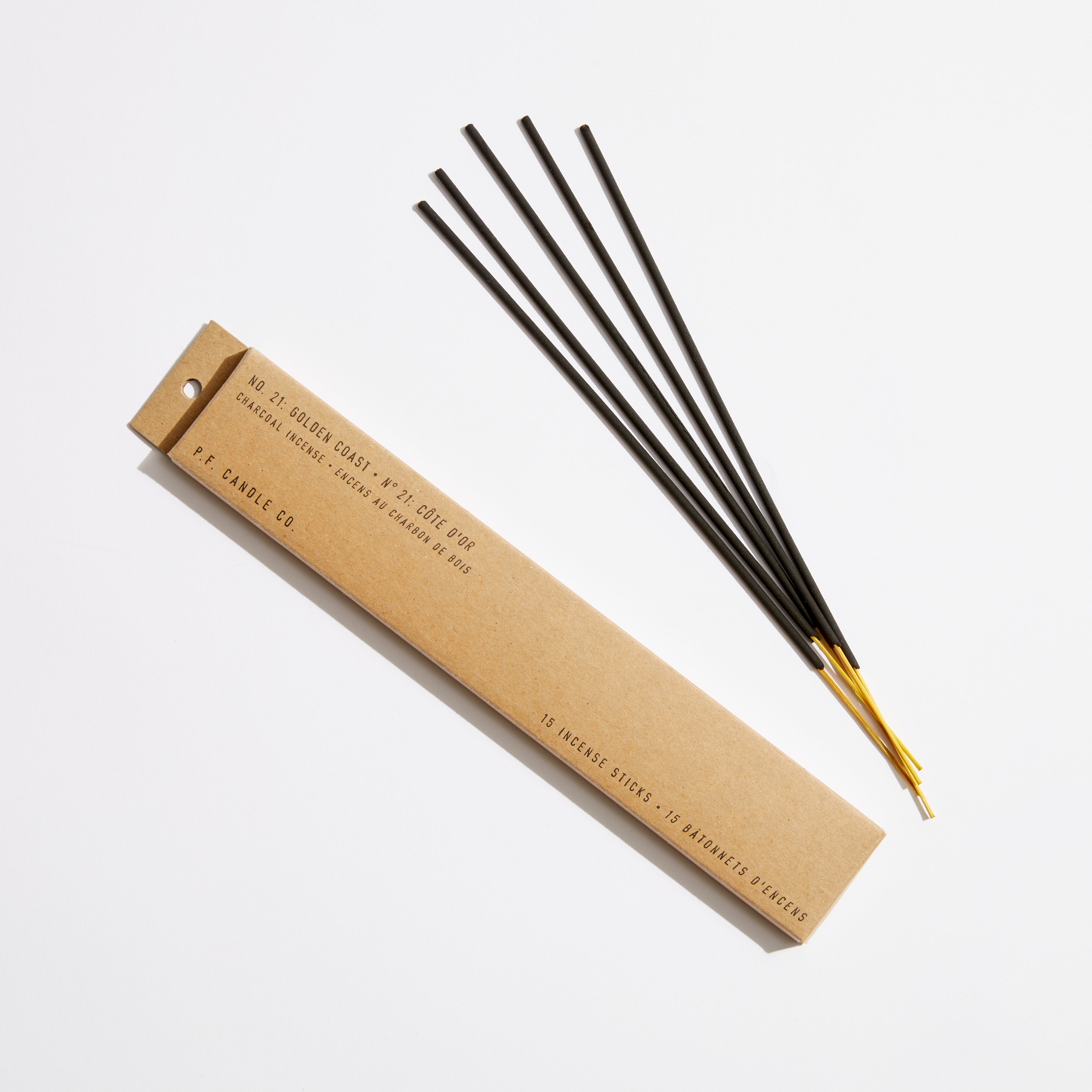 P.F. Incense Sticks #21 GOLDEN COAST – FRONT 11201