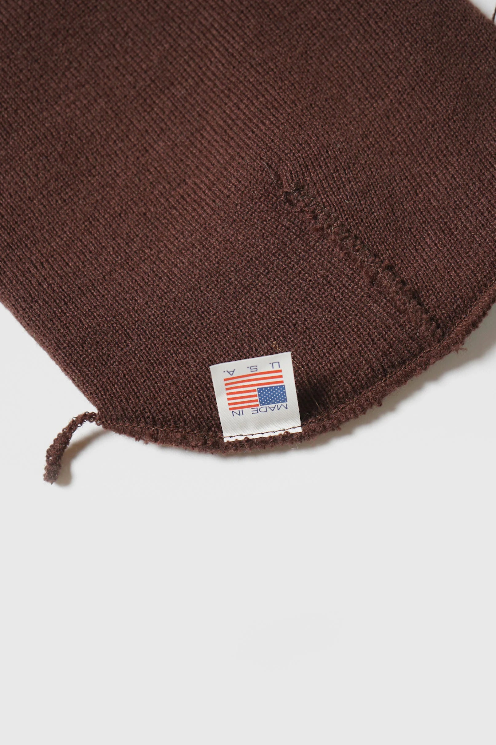 Made in USA Acrylic Watch Cap/ Brown