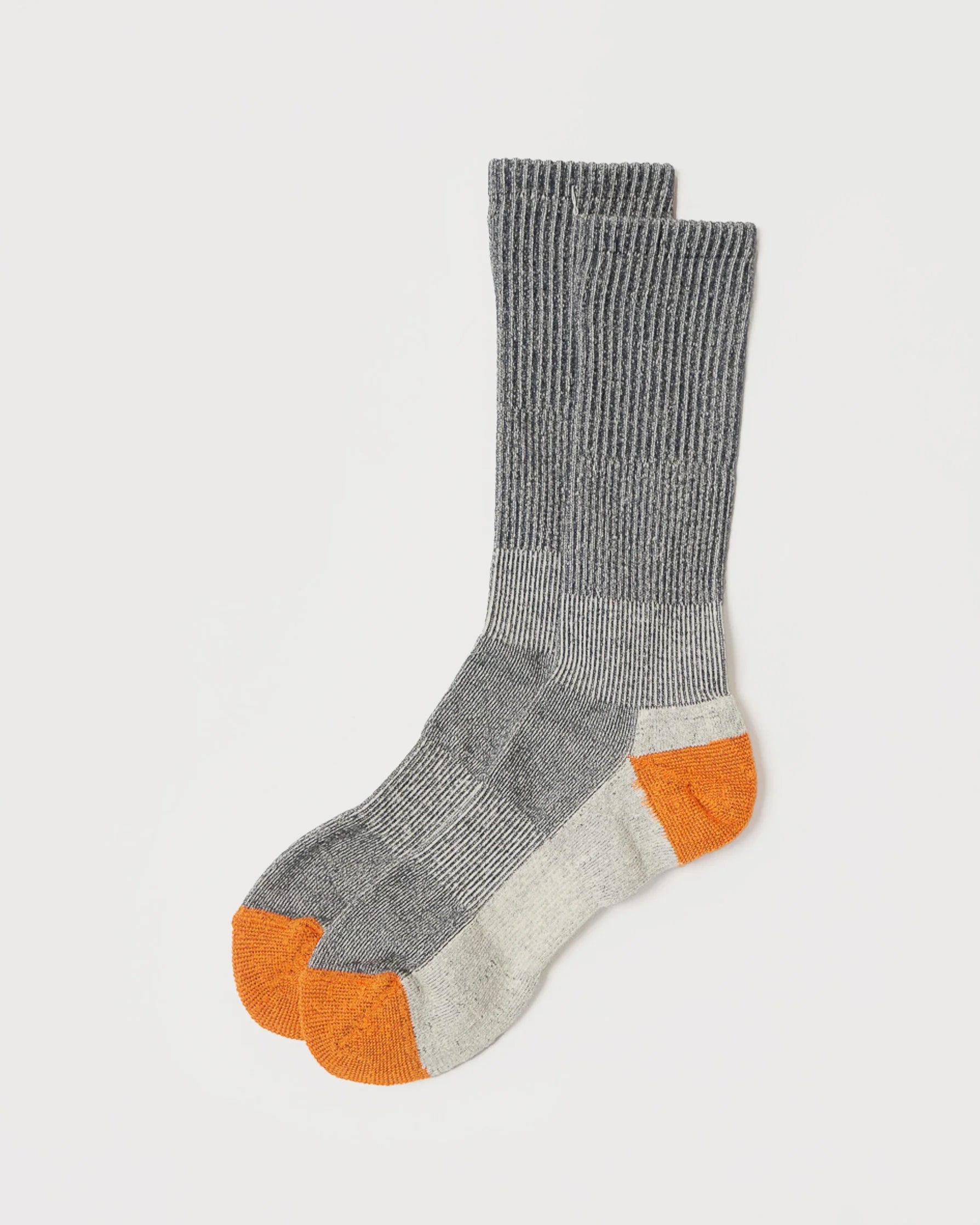 Plating Pile Crew Socks / Orange