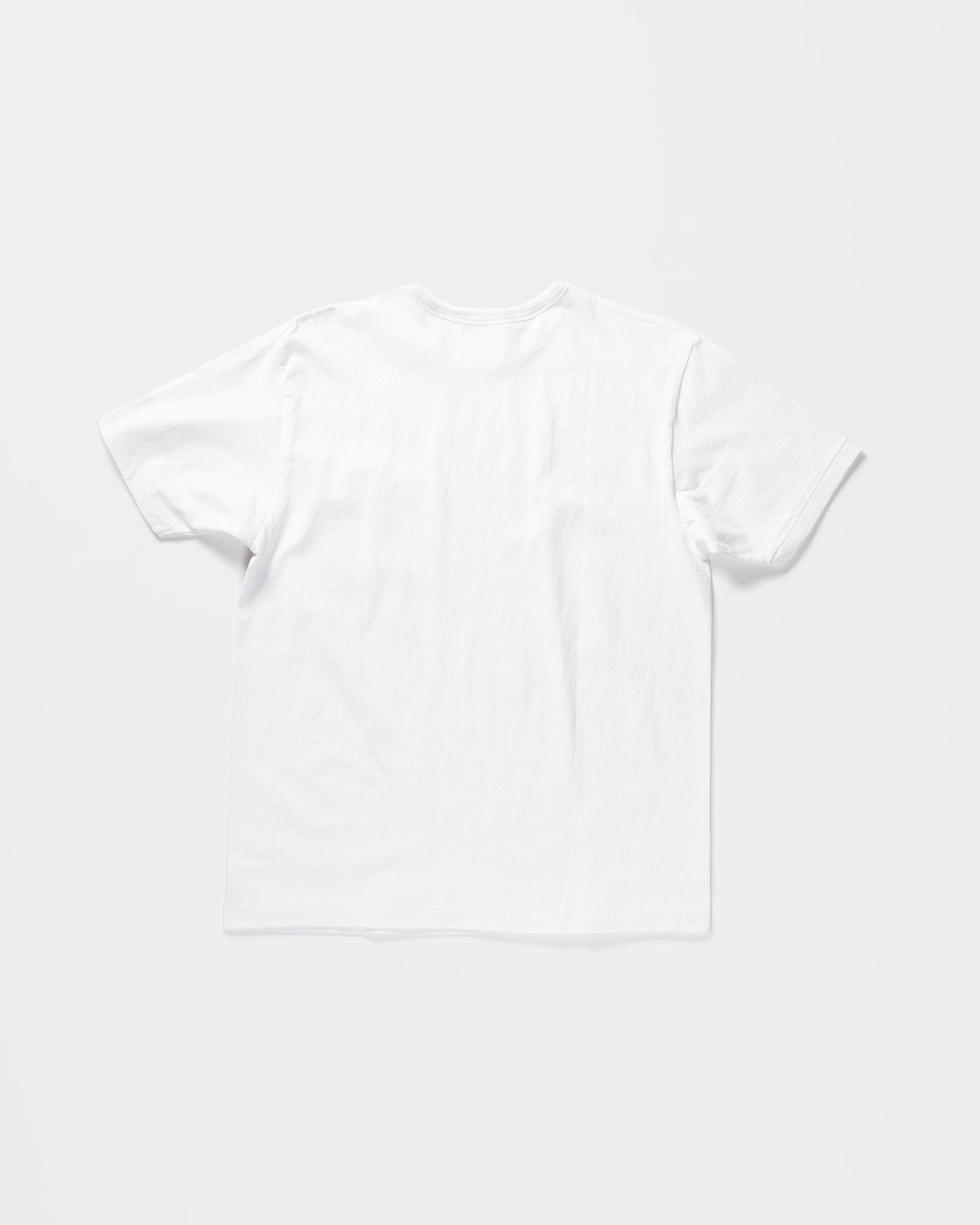 Heavy-weight Pocket T-shirts White
