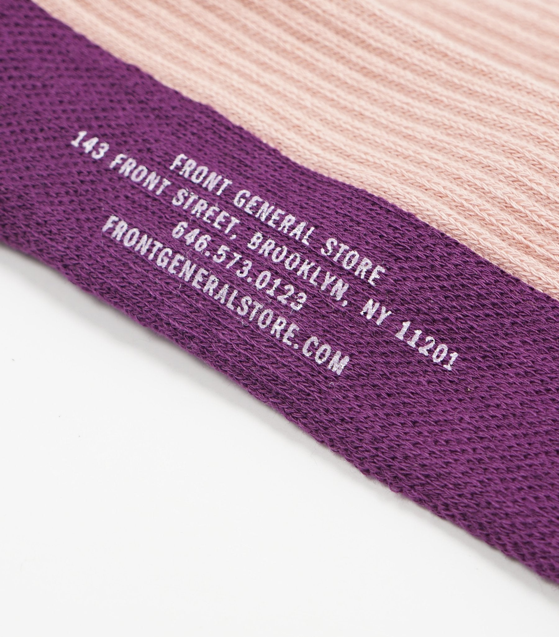 Multi-colored Socks / Pink × Purple