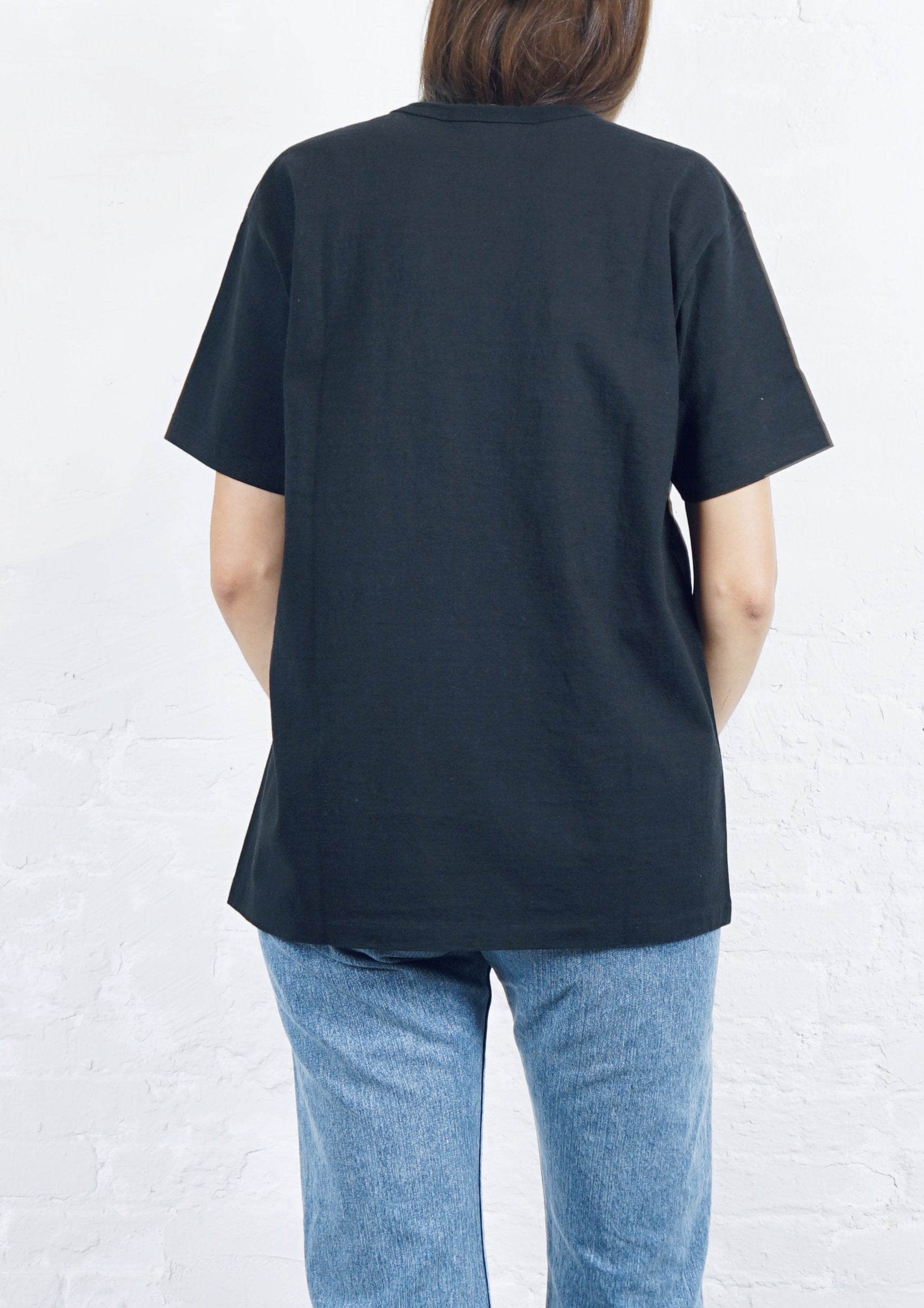 Heavy-weight Pocket T-shirts Black