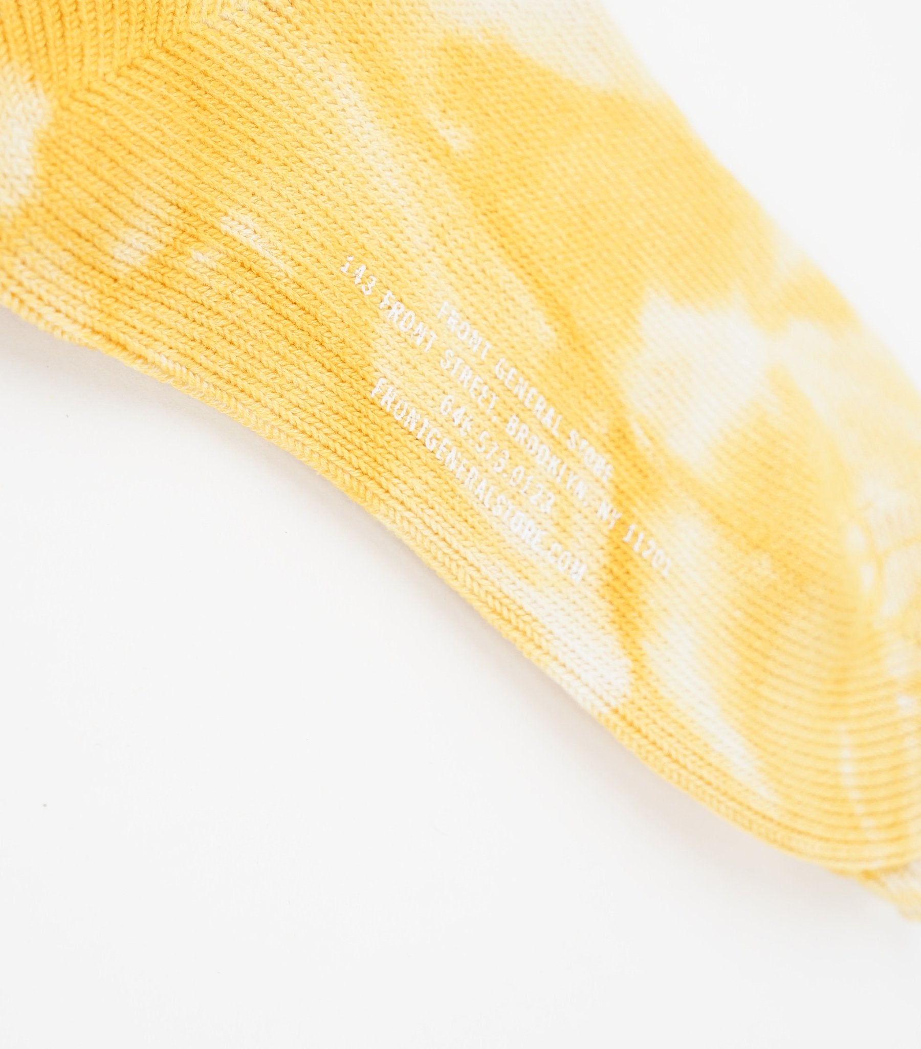 Tie Dye Socks / Yellow